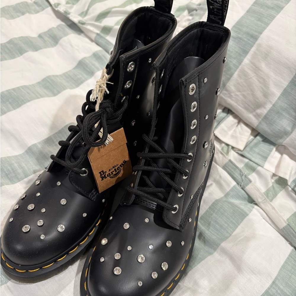 Dr Martens x Swarovski 1460 Boots